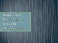 Choosing a Great Pair of Shoes for Skateboarding PowerPoint PPT Presentation