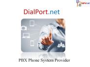 DialPort.net – Best PBX Phone system Provider