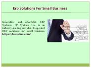 Manufacturing ERP Software