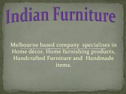 Indian Furniture