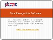 Face Recognition Software