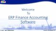 ERP Finance Accounting Software PowerPoint PPT Presentation