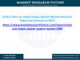 Global Telecom Tower Power System Market Research Report by Forecast to 2022 PowerPoint PPT Presentation