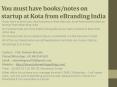 You must have books/notes on startup at Kota from eBranding India PowerPoint PPT Presentation