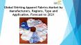 24 Market Reports: Global Shirting Apparel Fabrics Market by Manufacturers, Regions, Type and Application, Forecast to 2021 PowerPoint PPT Presentation