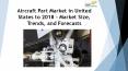 24 Market Reports: Aircraft Part Market in United States to 2018 — Market Size, Trends, and Forecasts PowerPoint PPT Presentation