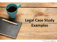 Legal Case Study Examples- Legal Case Studies Analysis Examples