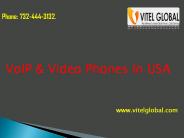 VOIP&Video Phones in USA
