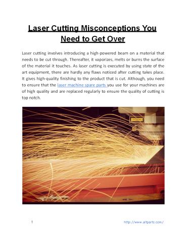 Laser Cutting Misconceptions You Need to Get Over (2)