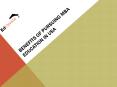 MBA in USA Benefits PowerPoint PPT Presentation
