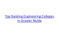 Top 10 engineering colleges in Delhi NCR