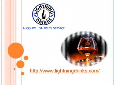 24 Hour Alcohol Delivery London