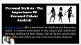 Personal Stylists - The Importance Of Personal Colour Analysis PowerPoint PPT Presentation