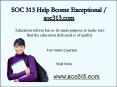 SOC 313 Help Bcome Exceptional / soc313.com PowerPoint PPT Presentation
