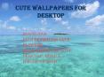 cute wallpapers for desktop