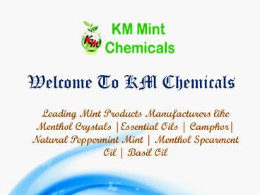 Natural Menthol Crystals Manufacturers (9)