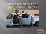 Home Maintenance Services in Jeddah