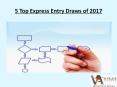 5 Top Express Entry Draws of 2017 PowerPoint PPT Presentation