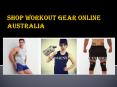 SHOP FOR GYM WEAR ONLINE PowerPoint PPT Presentation