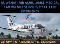 Advanced Life Support Air Ambulance Facility in Kolkata and Guwahati by Falcon Emergency PowerPoint PPT Presentation