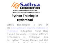 python training in hyderabad