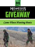 Camo Fleece Hunting Pants