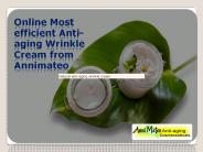 Online Most efficient Anti-aging Wrinkle Cream from Annimateo