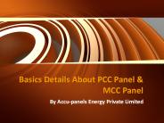Basics Details About PCC Panel & MCC Panel
