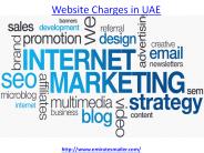 Get the best website charges in UAE