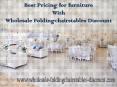 Best Pricing for furniture With Wholesale Foldingchairstables Discount