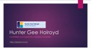 Hunter Gee Holroyd