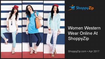 Women Western Wear Online At ShoppyZip