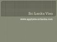 Sri Lanka Visa PowerPoint PPT Presentation