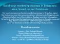 Build your marketing strategy in Bengaluru area, based on our Databases PowerPoint PPT Presentation