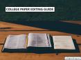 College Paper Editing Guide PowerPoint PPT Presentation