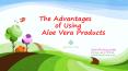 A Presentation of the Advantages of Using Aloe Vera Products Power Point Presentation PowerPoint PPT Presentation