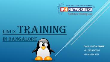 Linux Training In Bangalore