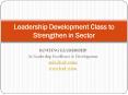Leadership Development Class Heald By LEAD PowerPoint PPT Presentation