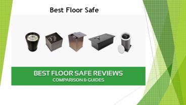 Best Floor Safe Reviews
