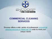 Commercial Cleaning Services In Pittsburgh PA