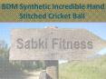 BDM Synthetic Incredible Hand Stitched Cricket Ball - Sabkifitness.com