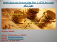 100% Accurate Mcx Tips | 100% Accurate Commodity Tips PowerPoint PPT Presentation