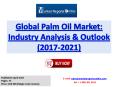Global Analysis of Palm Oil Market Outlook, 2017 – 2021 PowerPoint PPT Presentation