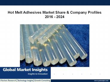 Hot Melt Adhesive Market Estimates & forecast, 2024