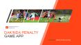 Kick The Dakinda Penalty Game Off By Kicking The Football PowerPoint PPT Presentation