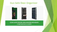 Gun Safe Door Organizer