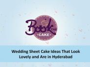 Sheet wedding cake ideas delivery in hyderabad