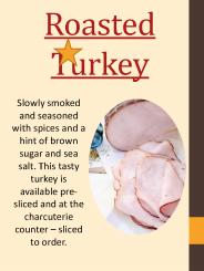 roasted turkey