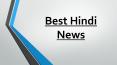 Best Hindi News PowerPoint PPT Presentation