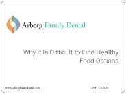 Why It Is Difficult to Find Healthy Food Options